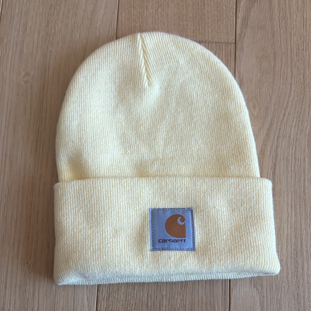 Carhartt Butter Yellow Beanie
